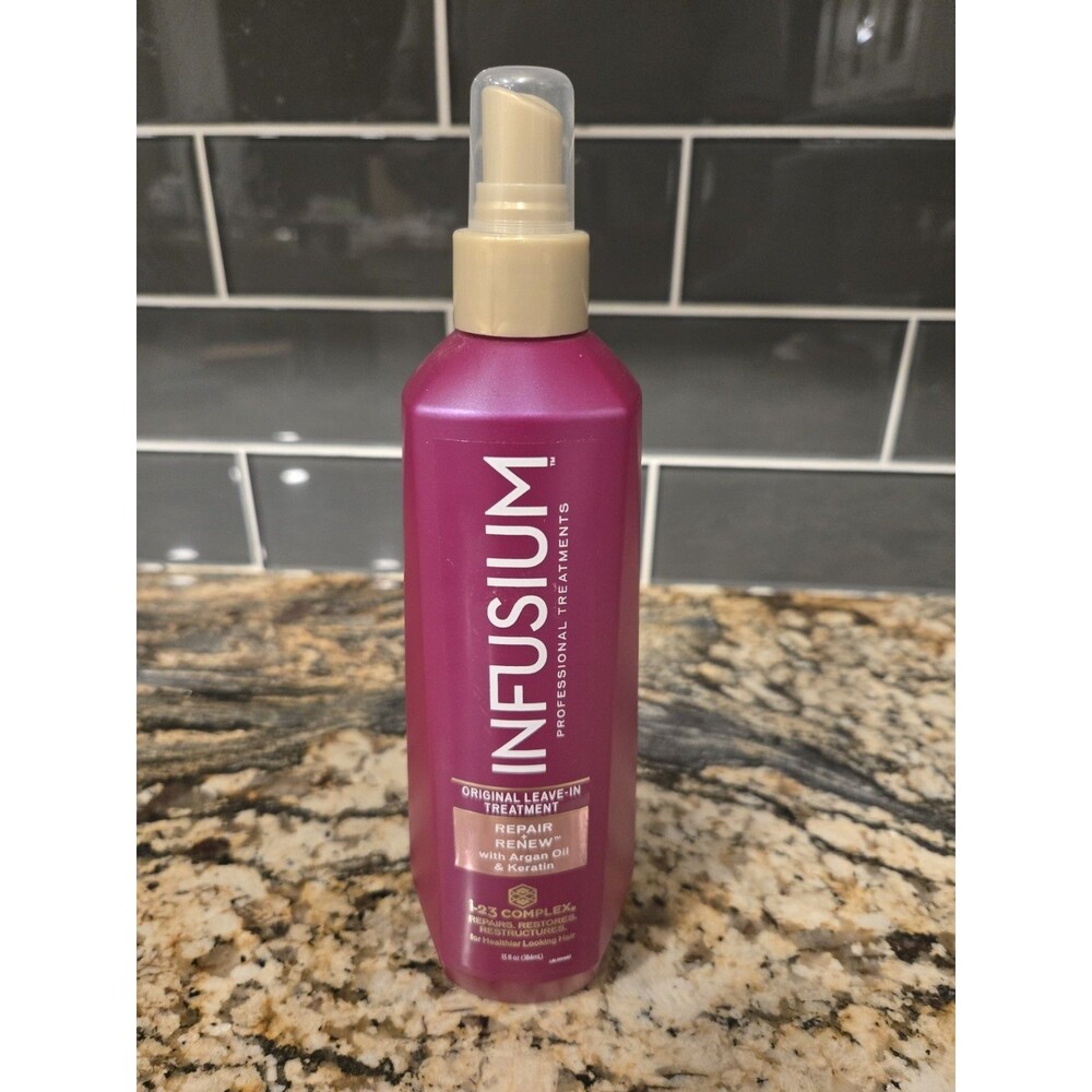 Infusium Leave In treatment Spray Repair Renew Argan Keratin , 13 Oz Original